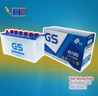 Ắc quy Bà Rịa Vũng Tàu Gs-100AH-3