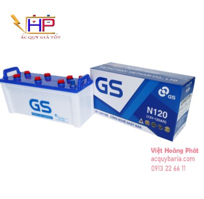 Ắc quy Bà Rịa Vũng Tàu Gs-120AH-2