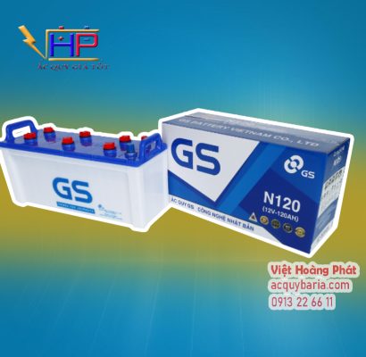 Ắc quy Bà Rịa Vũng Tàu Gs-120AH-3