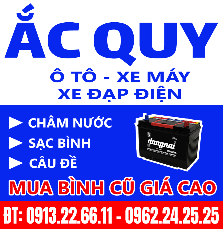Ắc quy tại Bà Rịa