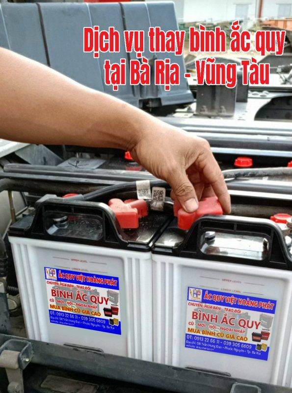 Thay bình ắc quy tại Vũng Tàu