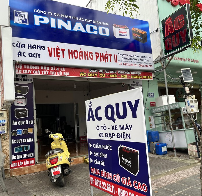 ắc quy bà rịa vũng tàu